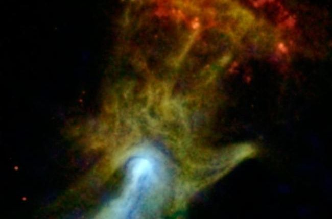 Astronomii au ÎMPIETRIT când au văzut asta: "E mâna lui Dumnezeu"