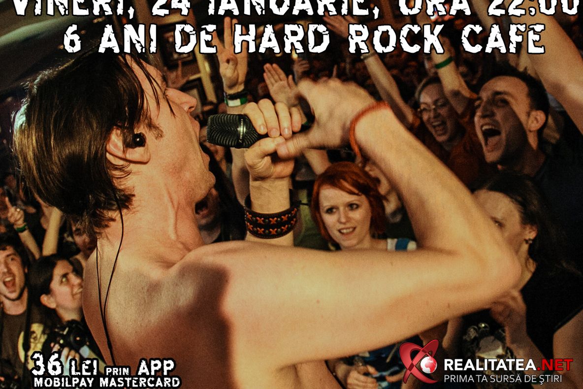 Zdob si Zdub la Hard Rock Cafe: Bilete cu 40% discount prin aplicatia mobilPay MasterCard Mobile