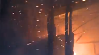 Incendiu la o clădire de birouri din Pipera