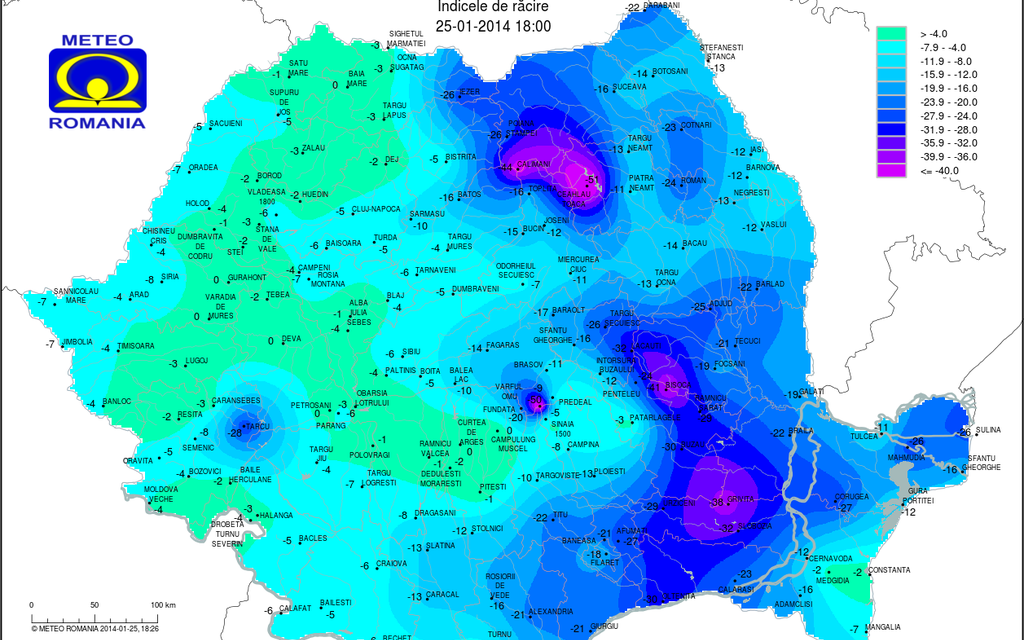 INCREDIBIL! Locul din România unde s-au RESIMŢIT -50 GRADE CELSIUS
