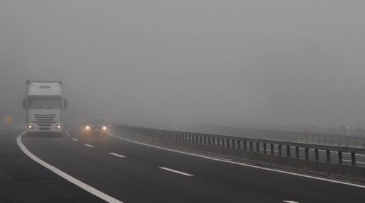 UPDATE Trafic DIFICIL din cauza ceţii. COD GALBEN EXTINS până la ora 17.00