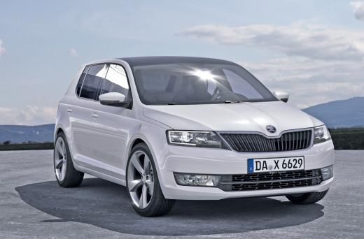 Skoda Fabia Concept: Cehii pregătesc noua Skoda Fabia pentru salonul de la Geneva
