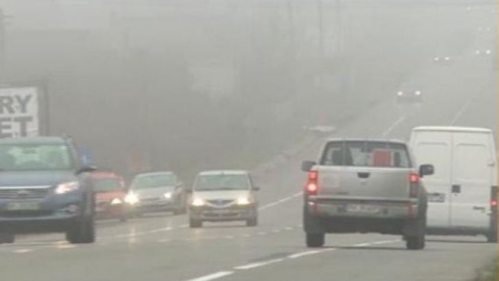 COD GALBEN de ceaţă pentru mai multe judeţe