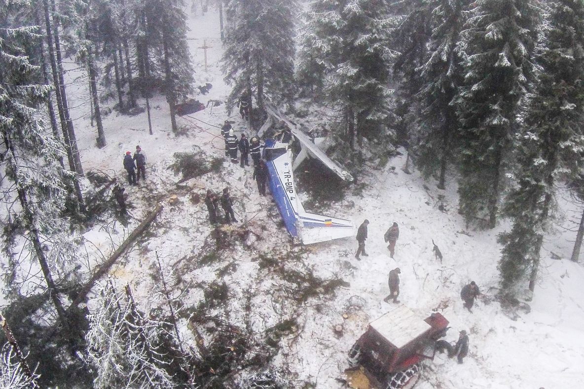 ACCIDENT AVIATIC. Vremea, de vină pentru accidentul din Munţii Apuseni