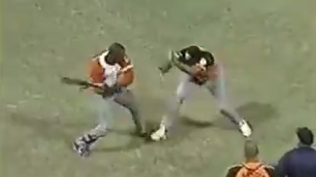 Bătaie generală la un meci de baseball