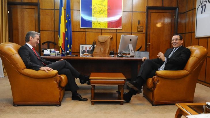 VICTOR PONTA, în vizită la CHIŞINĂU