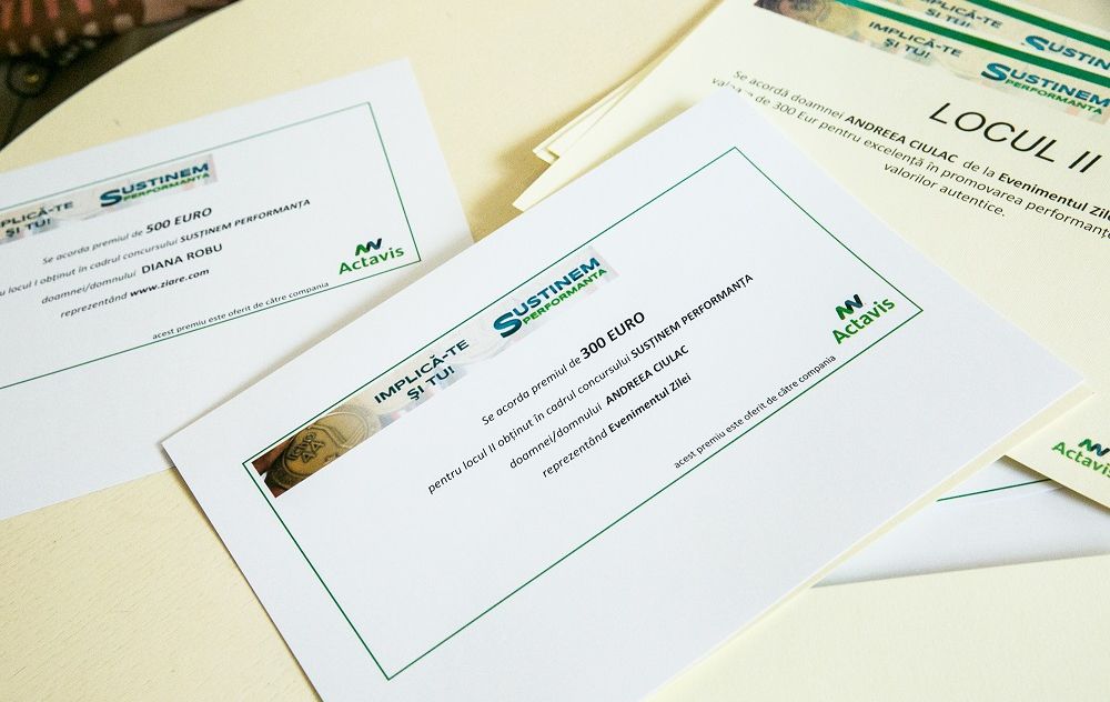 Premiu pentru jurnalista Realitatea TV Ioana Paverman