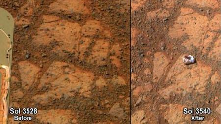 Planeta Marte: NASA a deslușit misterul rocii supranumite 'donut cu gem' 