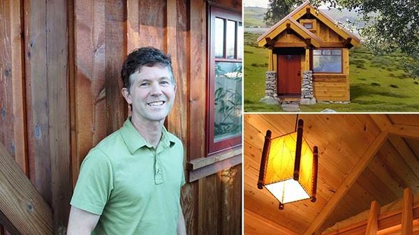 Poti trai FERICIT intr-o casa de doar 10 mp. Un american a demonstrat asta