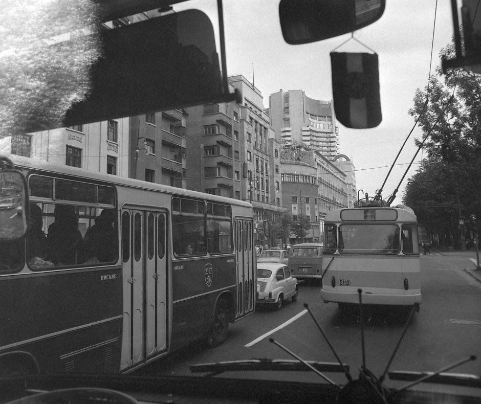Bucureştiul de altădată: Traficul, dar și farmecul Bucureștiului în 1977