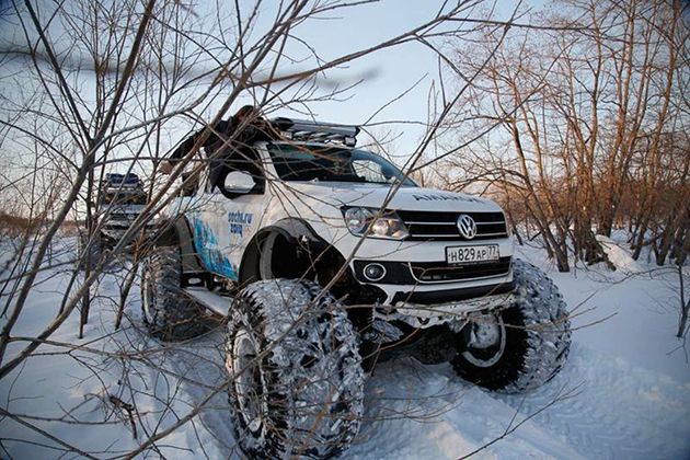 Volkswagen Amarok Polar Expedition: Cum arată modelul VW care promovează Olimpiada de la Sochi