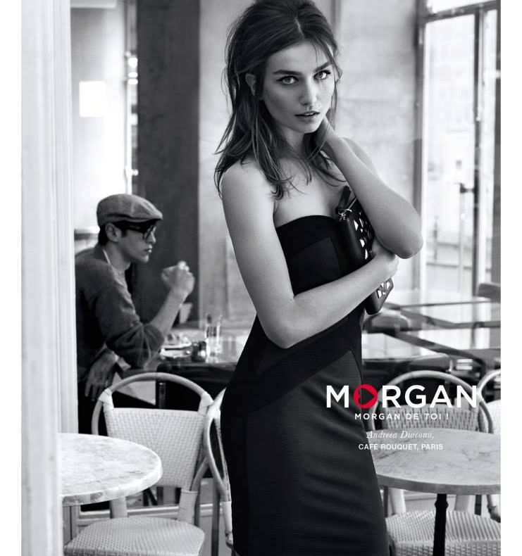 Modelul român ANDREEA DIACONU, noua imagine a unei mărci franceze