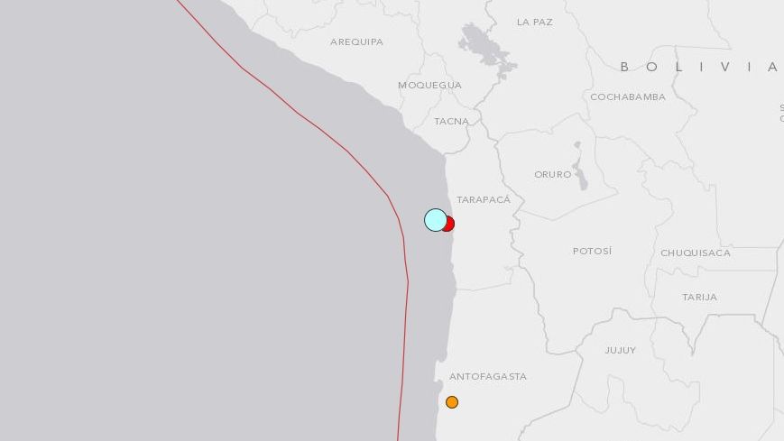 CUTREMUR URIAȘ în Chile
