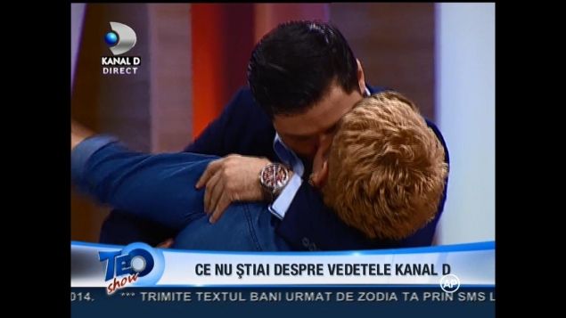 TEO, sărut în DIRECT cu o vedetă: "Acum trebuie să mă iei de nevastă"