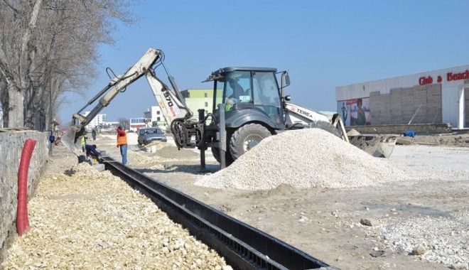 "PERLA LITORALULUI", un URIAŞ ŞANTIER. Peisajul APOCALIPTIC de la malul mării 