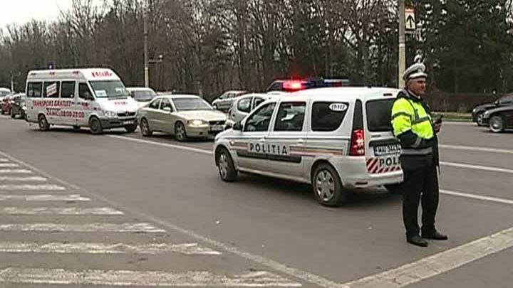 POLIŢIST BEAT, accident pe trecerea de pietoni 