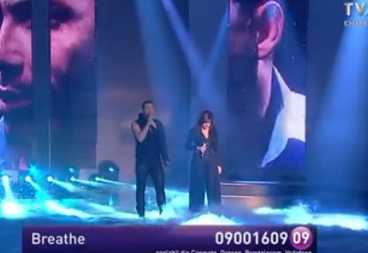 EUROVISION 2014. Ştefan Stan, moment emoţionant pe scena de la EUROVISION 