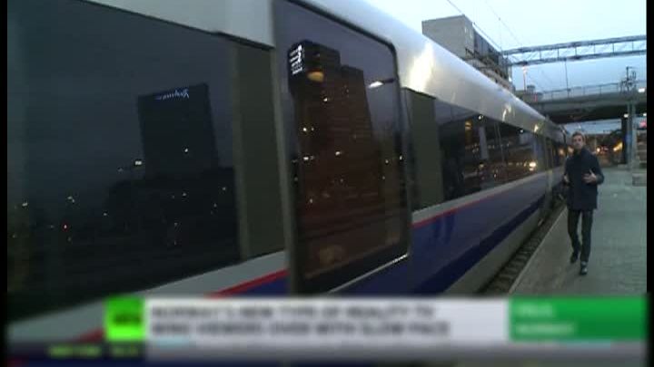 Milioane de oameni au stat în fața televizorului ore în șir pentru a urmări o călătorie cu trenul 