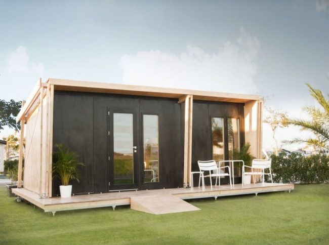 Cum arată casa ecologică modulară care se montează în doar 5 ore