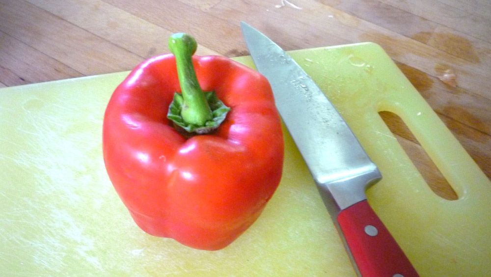 "Am tăiat un ardei şi nu mi-a venit să cred ce am găsit în el"
