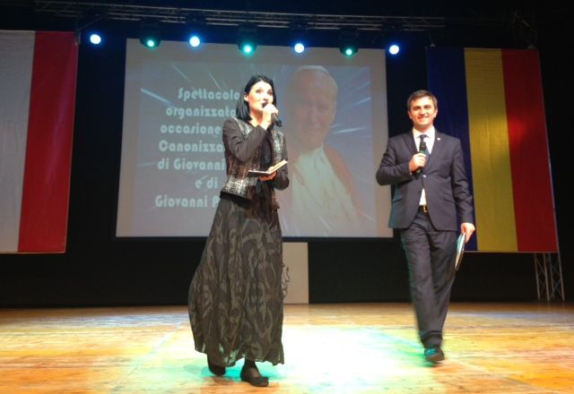  MII DE ROMÂNII din Italia au sărbătorit la Roma SANCTIFICAREA PAPEI IOAN PAUL al II-lea