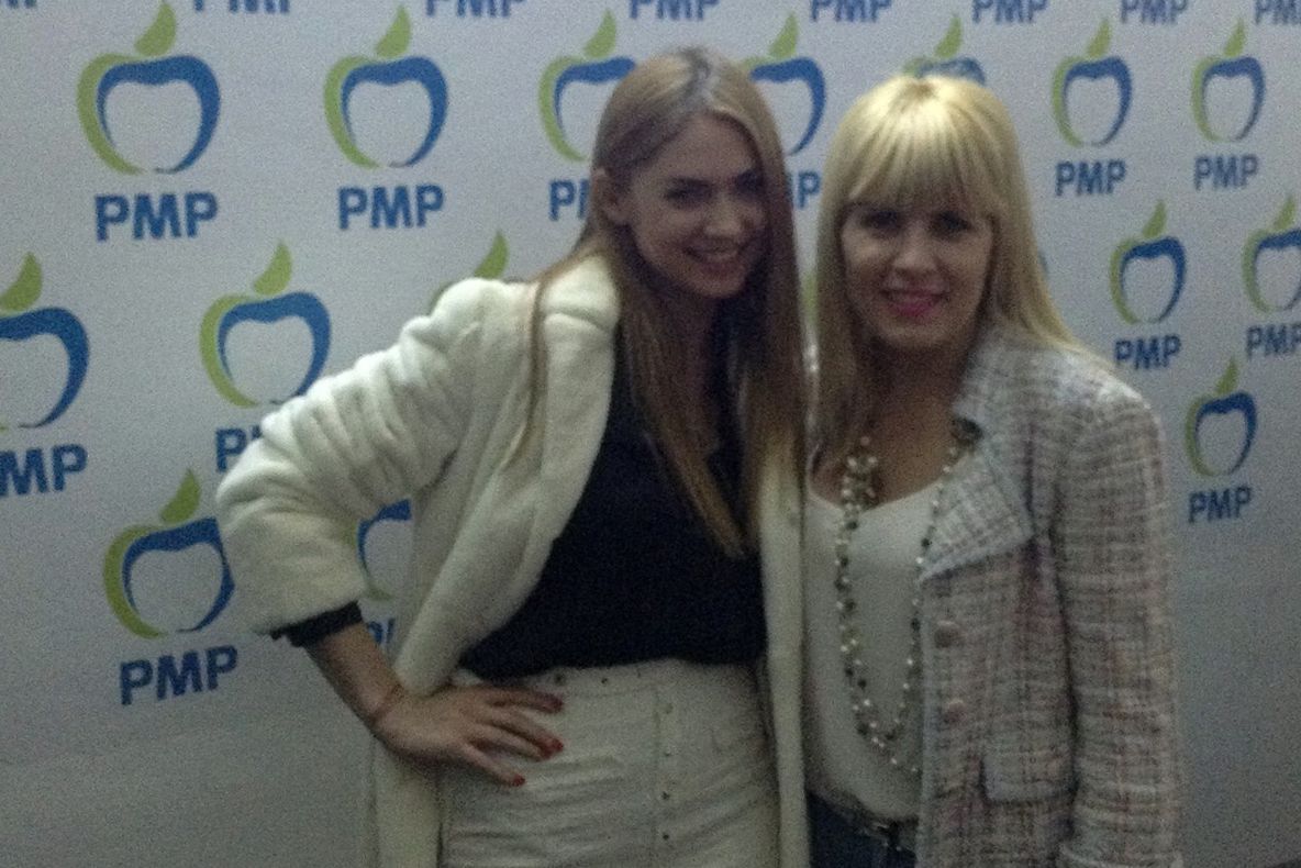 Miss România 2013 s-a înscris în Partidul Mișcarea Populară