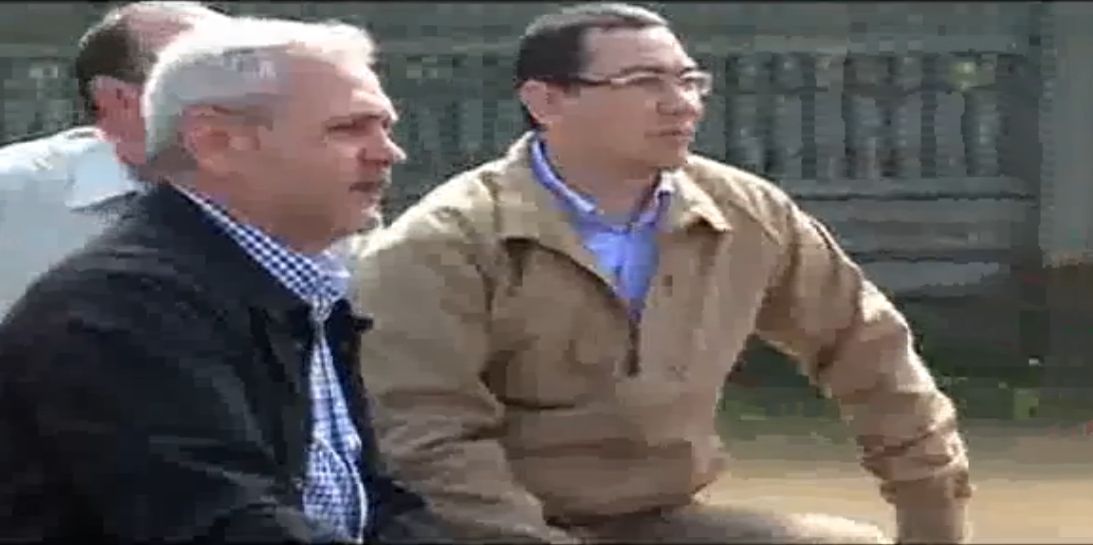 Victor Ponta, spre ministrul Apelor: Tu ce faci, fă Doina, aici? Aveai chef de nişte inundaţii?