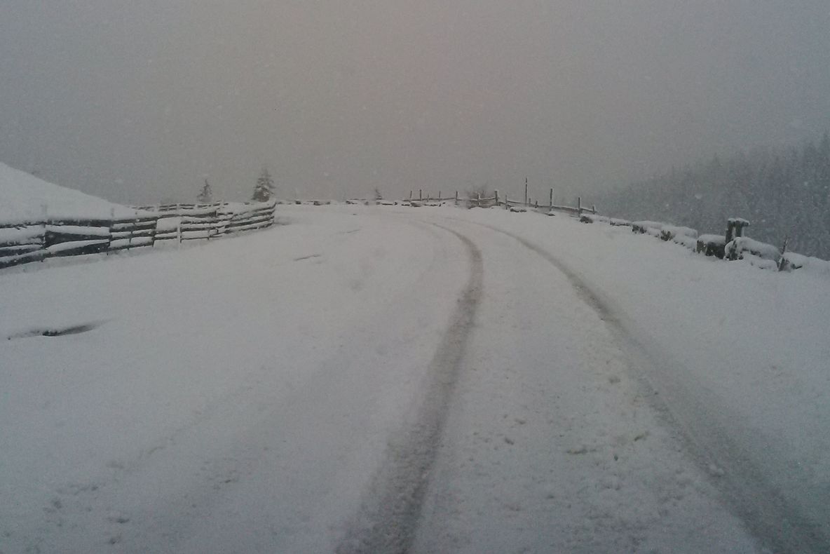 Iarnă grea în România. Scene incredibile