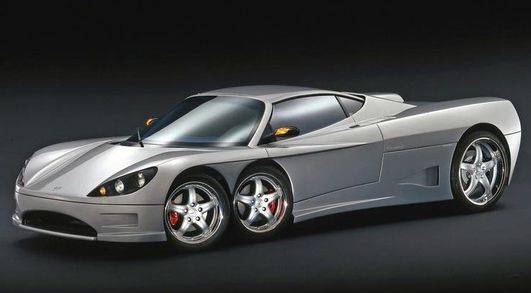 Dacia Duster cu şase roţi și câteva dintre cele bizare maşini cu 6 roţi din lume 