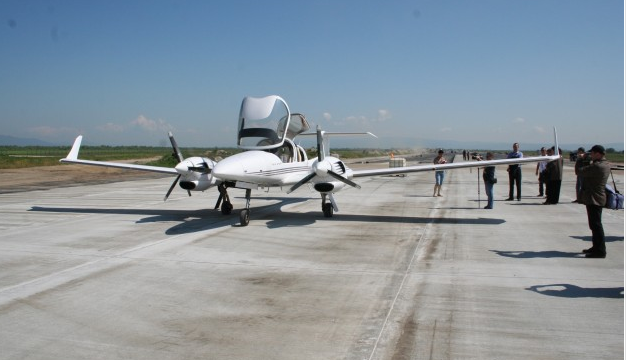 Primul zbor de pe Aeroportului Internaţional Braşov – Ghimbav 