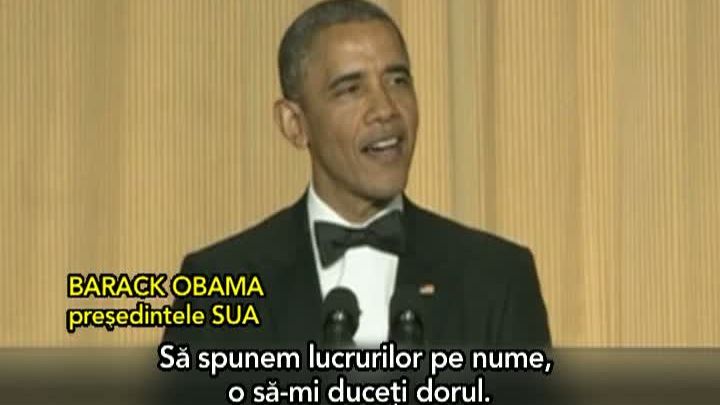 Barack Obama a făcut STAND UP COMEDY