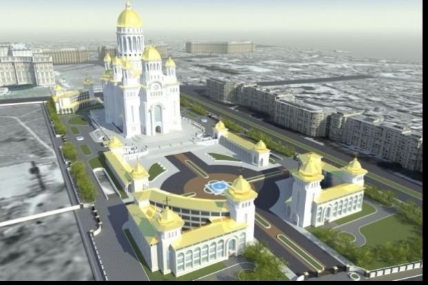 Cum arată acum Catedrala Mântuirii Neamului. "Se lucrează în două schimburi, zi şi noapte"