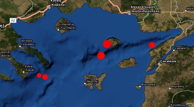 Cutremur după cutremur în Marea Egee 