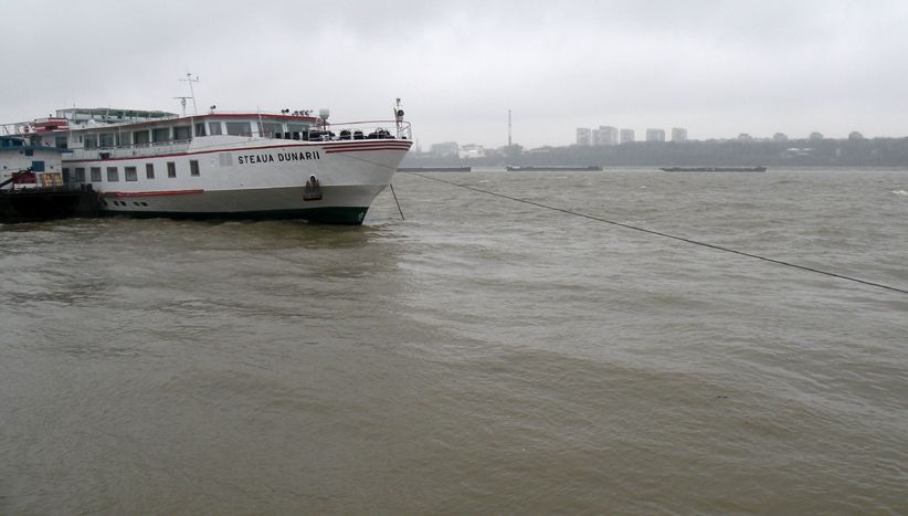 COD PORTOCALIU de inundații pe Dunăre