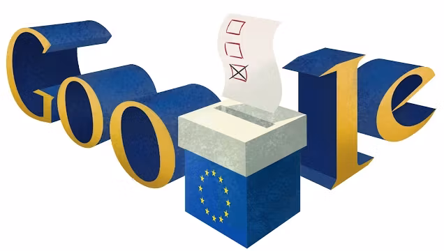 ALEGERI EUROPARLAMENTARE 2014. GOOGLE şi-a schimbat logo-ul