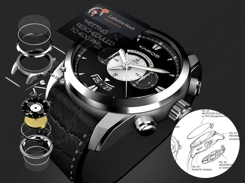 Kairos smartwatch! Un concept REVOLUŢIONAR ce va deveni realitate