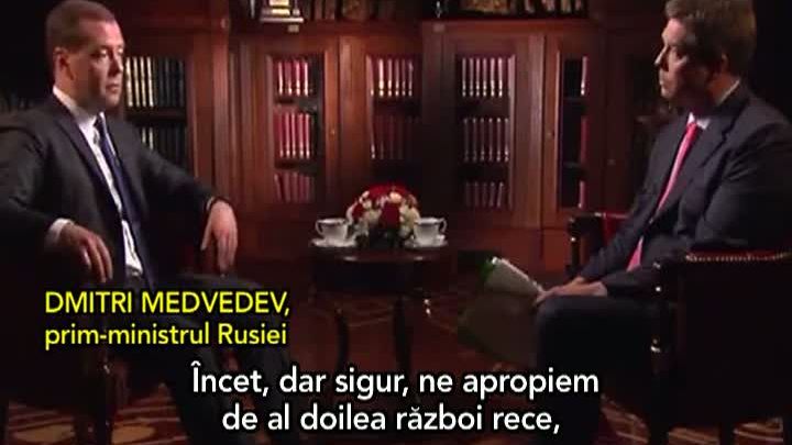 Dmitri Medvedev: "Începe al doilea Război Rece"