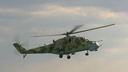 Lupte grele la Slaviansk. Un elicopter militar ucrainean, doborât de separatiştii proruşi