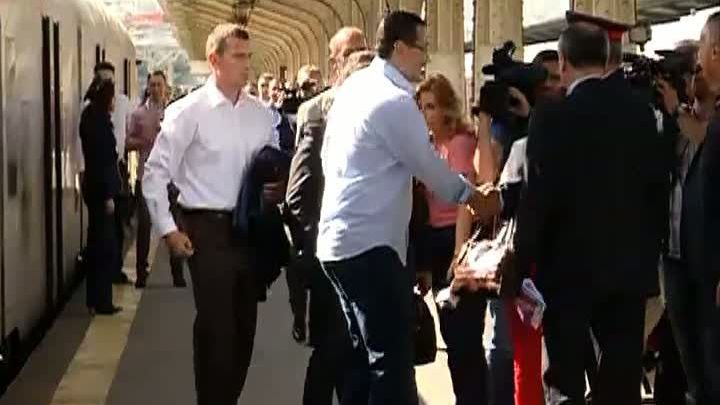 VICTOR PONTA, HUIDUIT în Gara de Nord - VIDEO