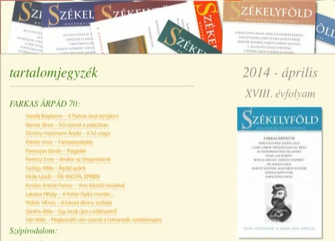 REVISTĂ MAGHIARĂ, cu bani publici. "Ţinutul Secuiesc" a primit 30.000 de lei de la Guvern 