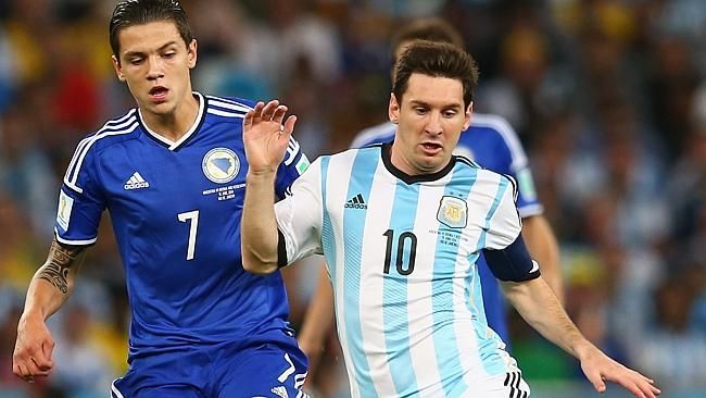 CAMPIONATUL MONDIAL DE FOTBAL 2014: ARGENTINA-BOSNIA, scor 2-1 GOL SUPERB Messi