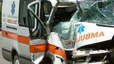 ACCIDENT CU AMBULANŢĂ. Doi morți