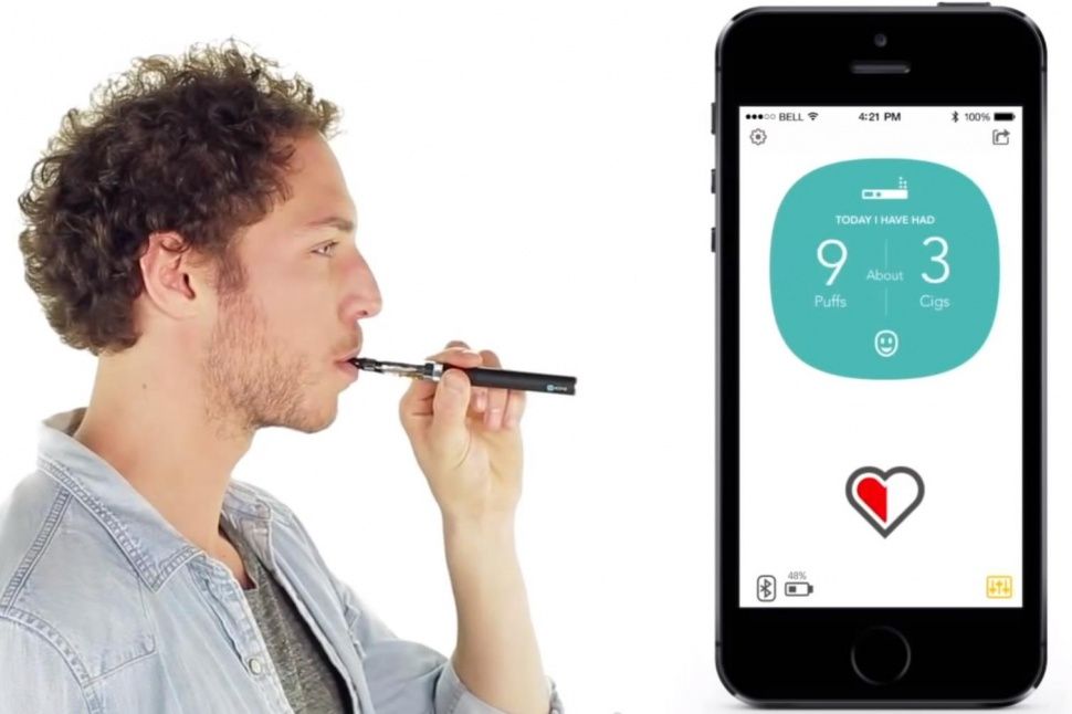 Smokio. Ţigara electronică care îţi spune CÂT MAI AI DE TRĂIT