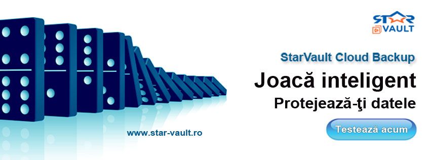 (P) Protejează-ți datele cu StarVault Cloud Backup! Testează serviciul GRATUIT 30 de zile!