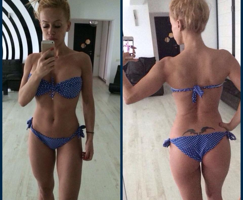 Anda Adam. Fotografia pe care probabil FACEBOOK i-o va șterge: PĂLMUITĂ PESTE FUND