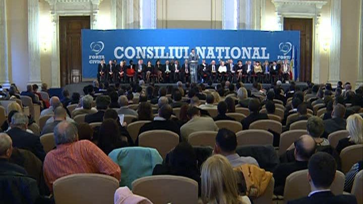 MRU, ÎN CURTEA PDL. Forţa Civică fuzionează cu Partidul Democrat Liberal 