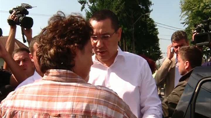 PROMISIUNI DE CAMPANIE. Ponta i-a promis unei femei bolnave de cancer că va primi tratament 