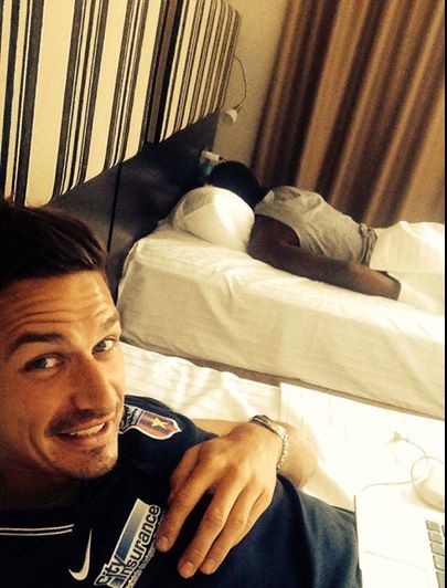 Fotografia fabuloasă postată de un jucător al Stelei pe Facebook