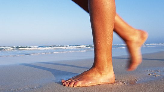 FRESH REFRESH. Mersul pe nisip