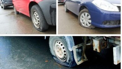 PANICĂ printre ŞOFERI! Cineva le sparge cauciucurile maşinilor. Vulcanizările nu mai fac faţă